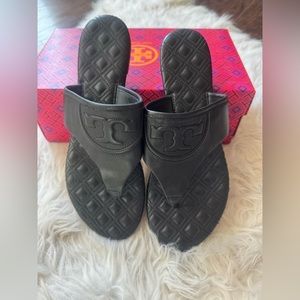 Black Tory Burch sandals